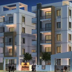 flat for rent- 2 bedrooms, a living room, a kitchen , a bathroom