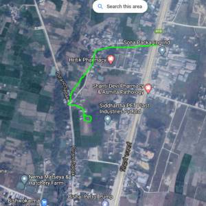 Land for Sale Kattiya Rupandehi